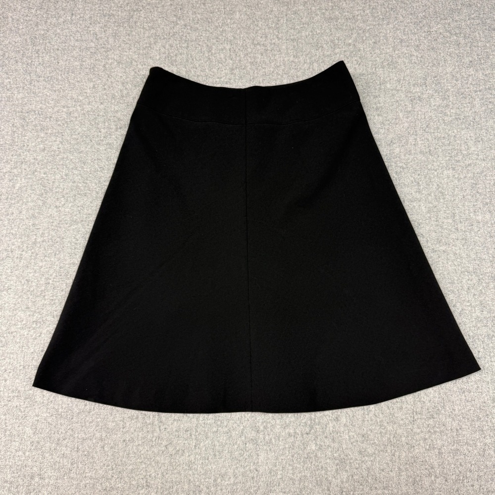 Express Design Studio Skirt Size 4 Black A-Line Professional Lined Stretch 2805